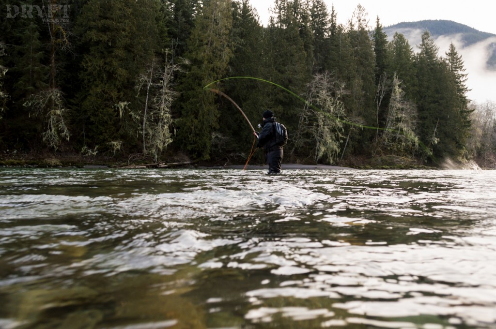 Spey casting for steelhead