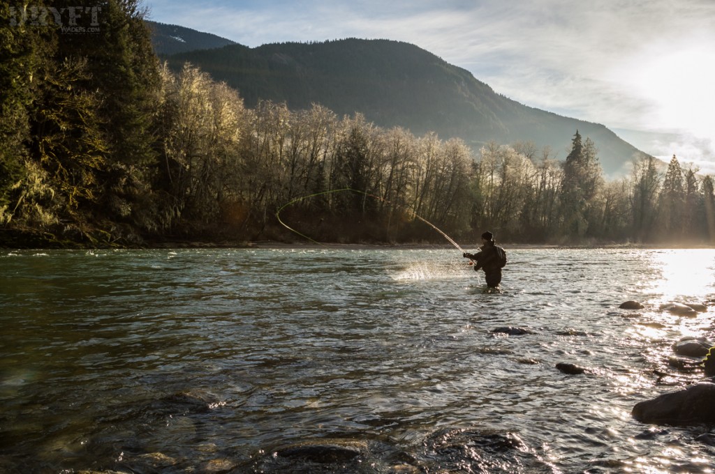 Spey casting for steelhead