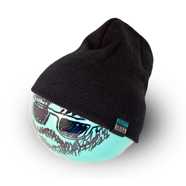 black dryft beanie