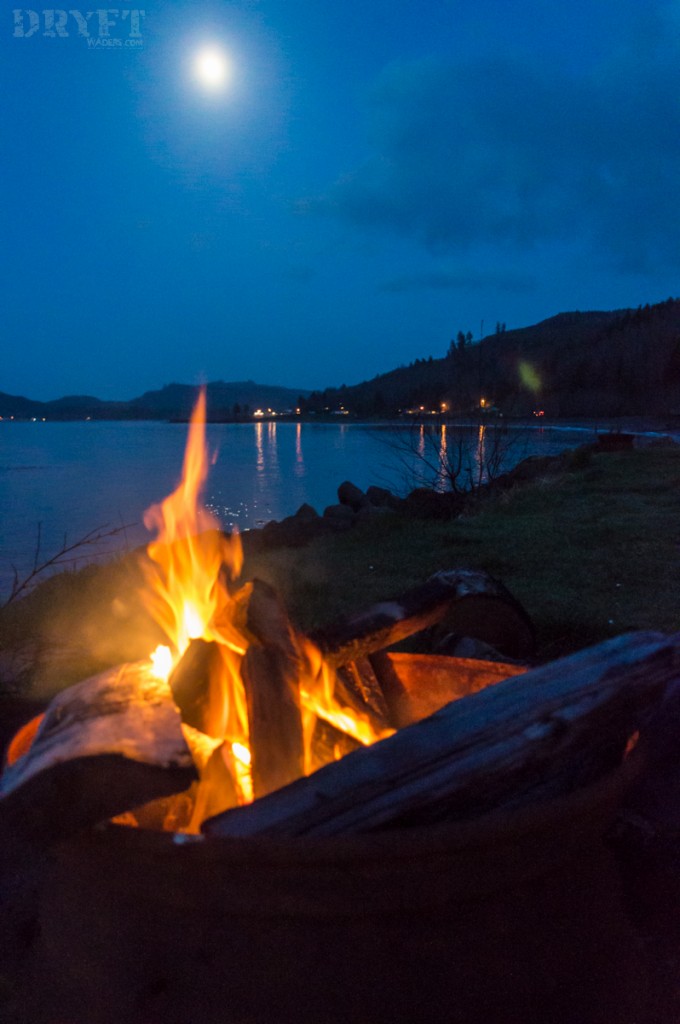 Ocean campfire