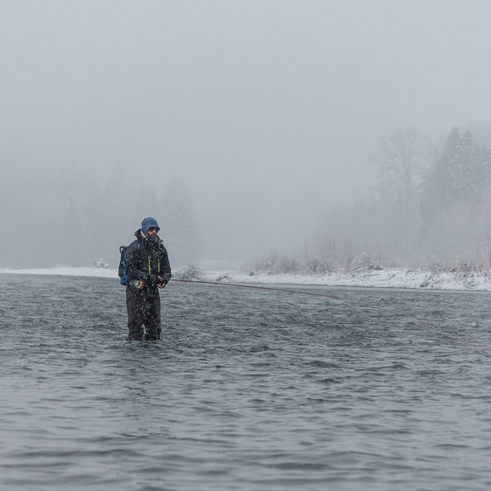 dryft waders winter fly fishing