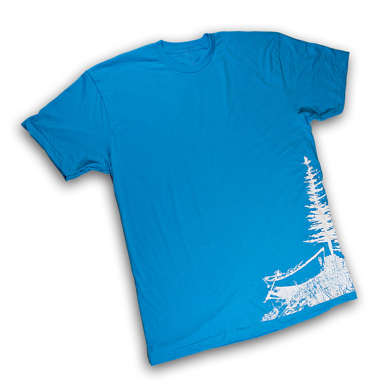 DRYFT Boat Tee Remix blue - front