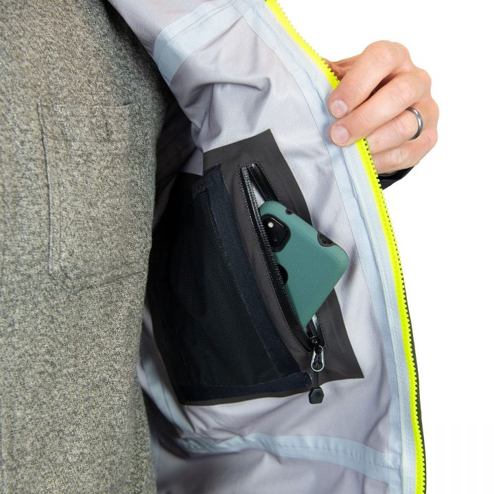 DRYFT Primo wading jacket inside pocket