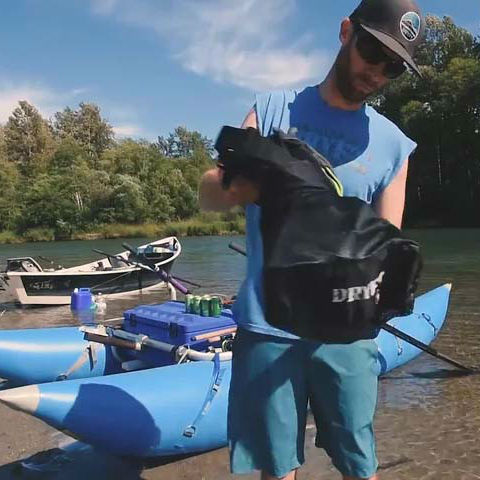 How to use your wader bag as a beer cooler, and other uses for it [video] -  DRYFT™ Fishing Waders