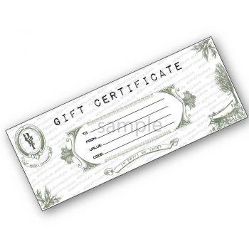 Gift Certificate