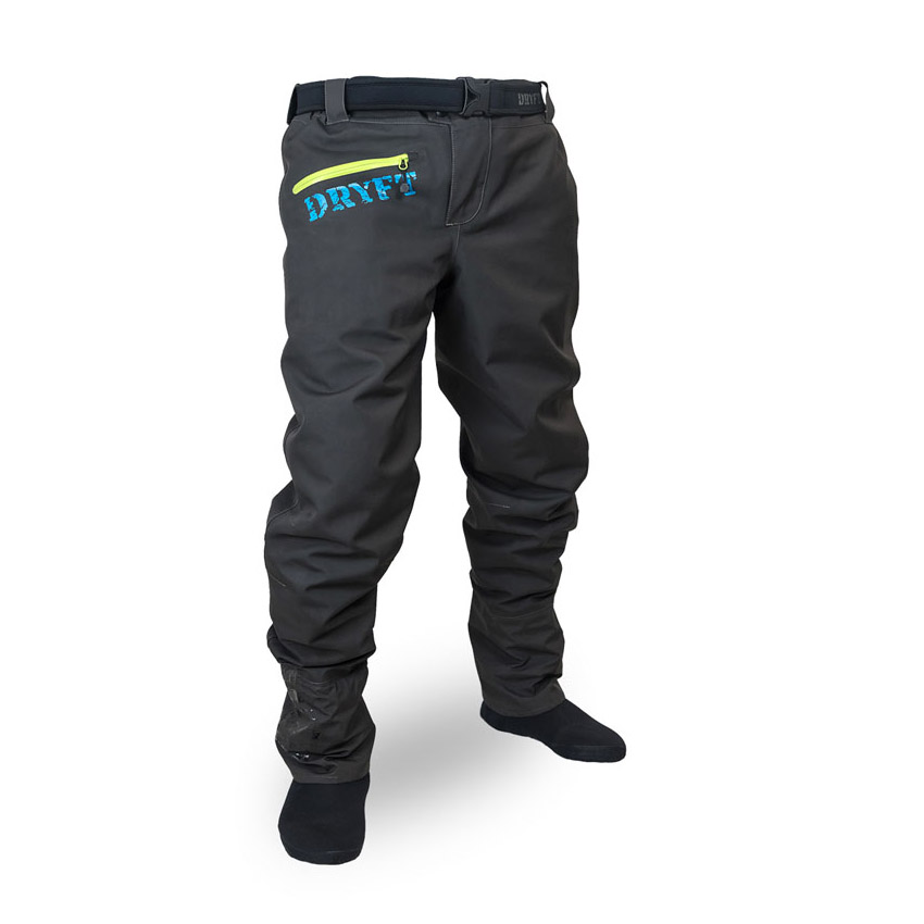 DRYFT Session wading pants front view