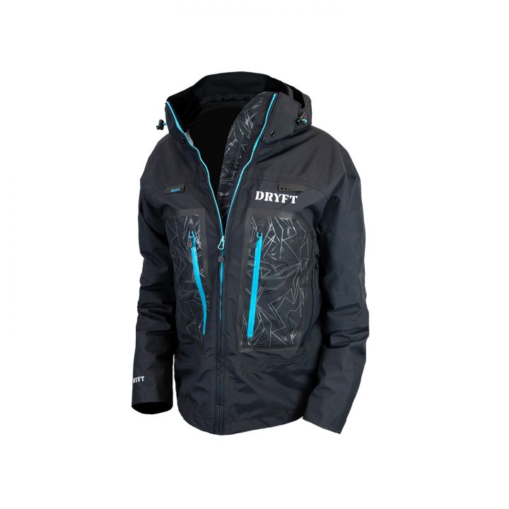DRYFT Primo Rain Jacket mens front unzipped