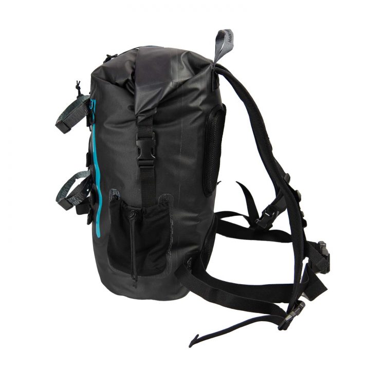 DRYFT BKCNTRY waterproof fishing backpack side