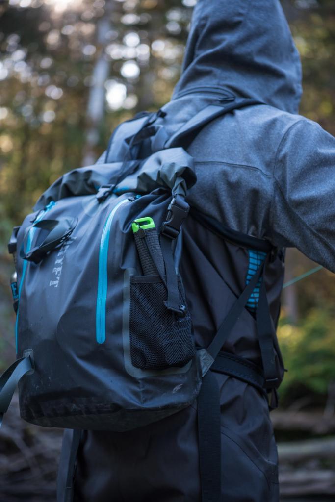 DRYFT BKCNTRY Waterproof backpack - fall backcountry fishing