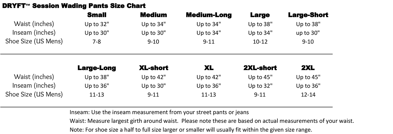 medium pants size
