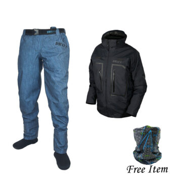 SEEKR Wading Pants & Primo Rain Jacket Bundle