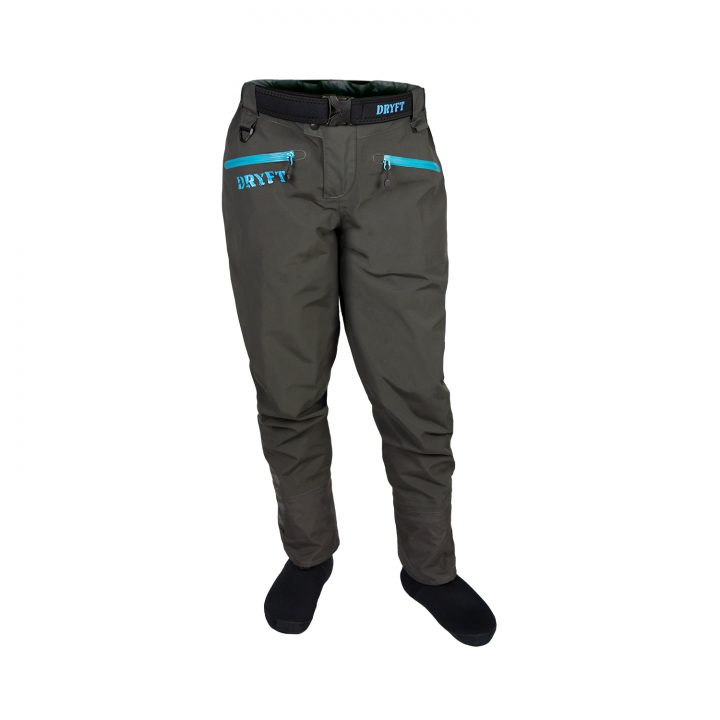 DRYFT women's Session wading pants front 2