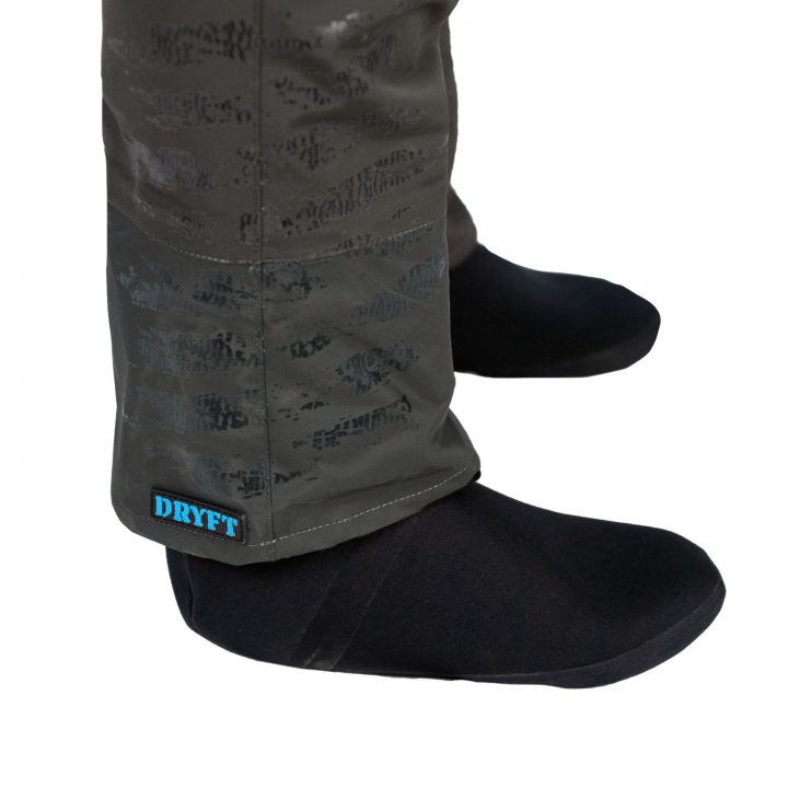 DRYFT women's Session waist high wader pants gravel guards
