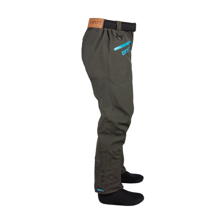 DRYFT women's Session wading pants side