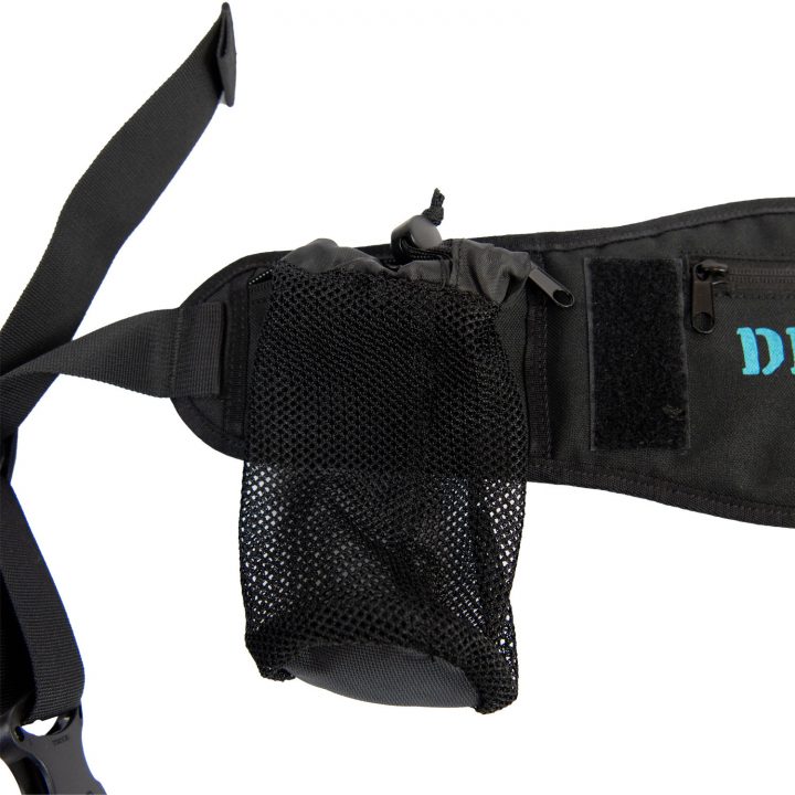 DRYFT lumbar support wading belt mesh pouch