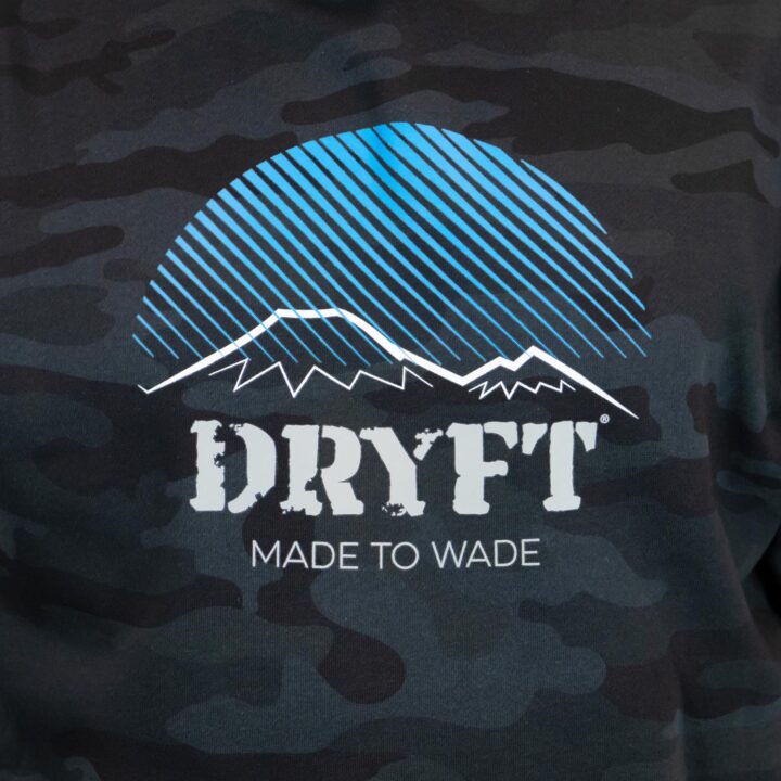 MTN Made to Wade Hoodie │ Black Camo - Image 2