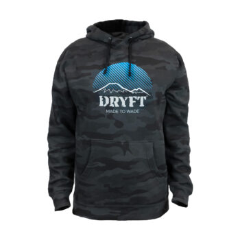 MTN made to wade hoodie black camo