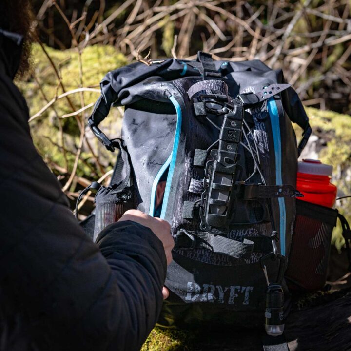 BKCNTRY Backpack with Buri Knife