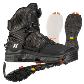 Korkers River Ops BOA fishing wading boot