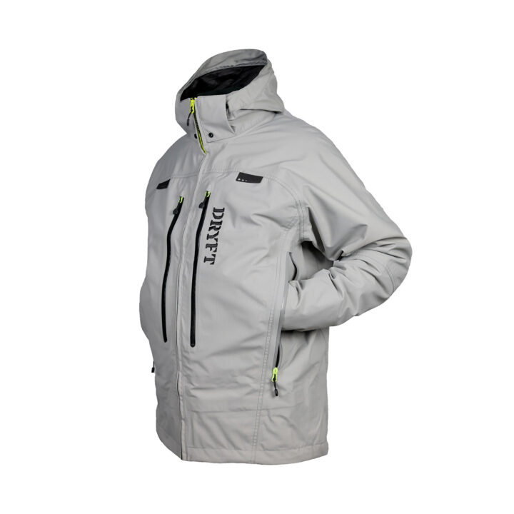 Session Lite Jacket - side view with hands in side pockets