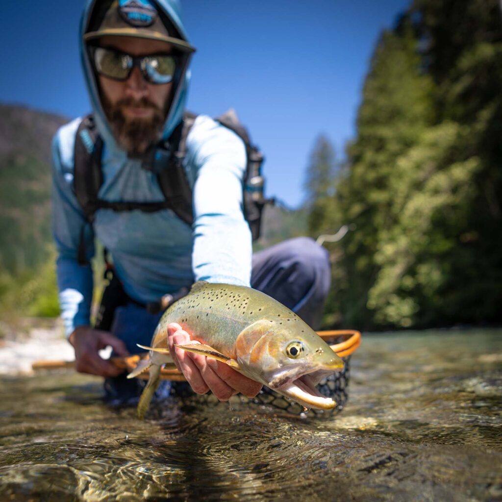 The fun times to be had hiking and fishing the backcountry